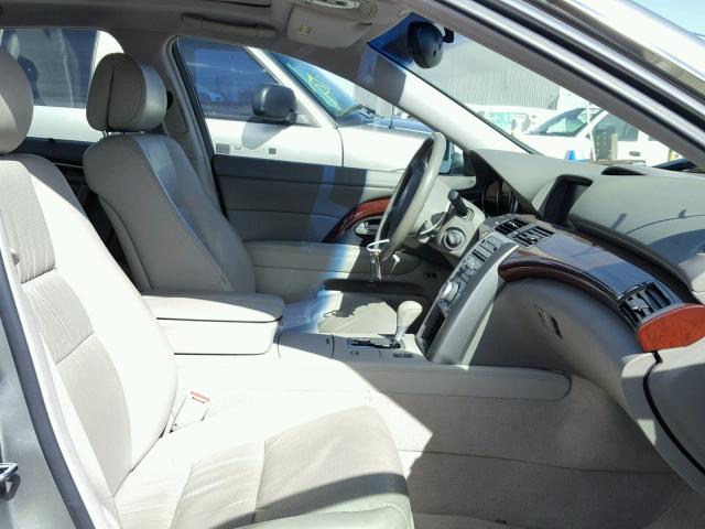 JH4KB16577C000712 - 2007 ACURA RL SILVER photo 5