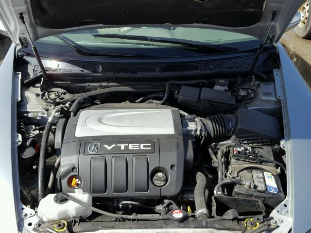 JH4KB16577C000712 - 2007 ACURA RL SILVER photo 7