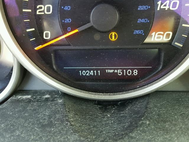 JH4KB16577C000712 - 2007 ACURA RL SILVER photo 8