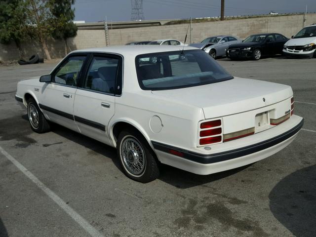 1G3AL54N5N6366345 - 1992 OLDSMOBILE CUTLASS CI WHITE photo 3