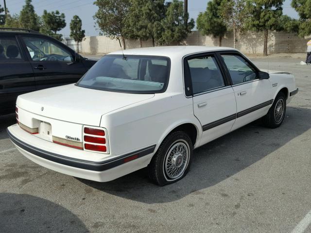1G3AL54N5N6366345 - 1992 OLDSMOBILE CUTLASS CI WHITE photo 4