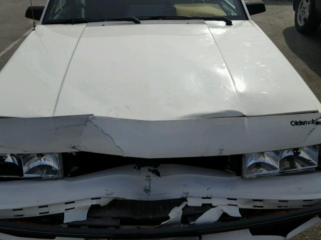 1G3AL54N5N6366345 - 1992 OLDSMOBILE CUTLASS CI WHITE photo 7