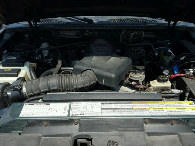 1FMZU73E4YZB48425 - 2000 FORD EXPLORER X GREEN photo 7