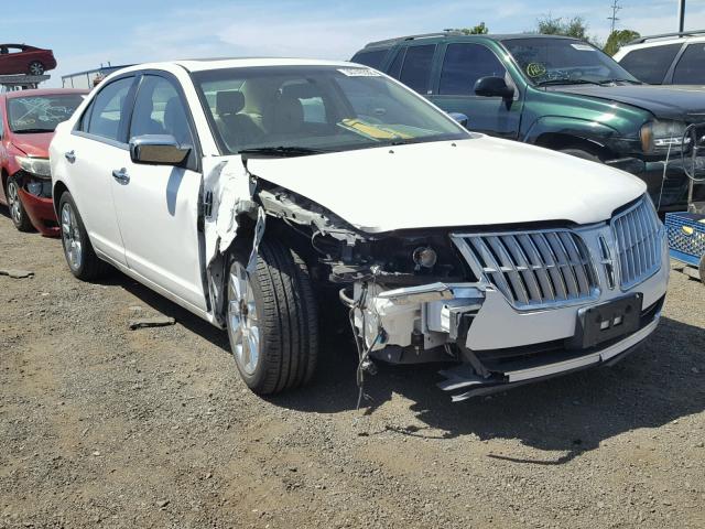 3LNHL2GC1BR768669 - 2011 LINCOLN MKZ WHITE photo 1