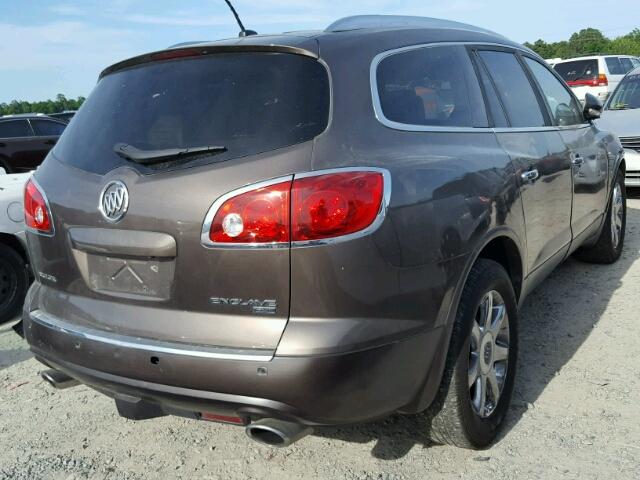 5GAEV23738J304619 - 2008 BUICK ENCLAVE CX BROWN photo 4