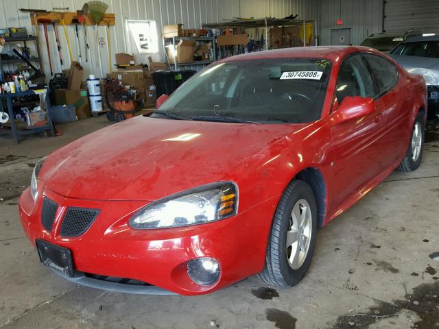 2G2WP552381110736 - 2008 PONTIAC GRAND PRIX Qırmızı foto 2