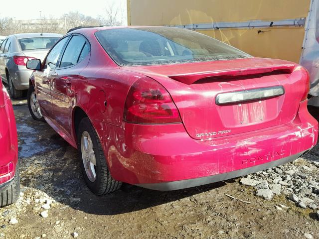 2G2WP552381110736 - 2008 PONTIAC GRAND PRIX Qırmızı foto 3