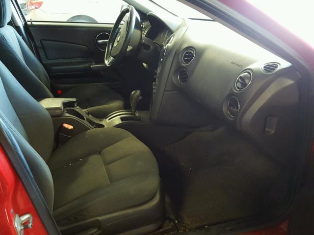 2G2WP552381110736 - 2008 PONTIAC GRAND PRIX Qırmızı foto 5