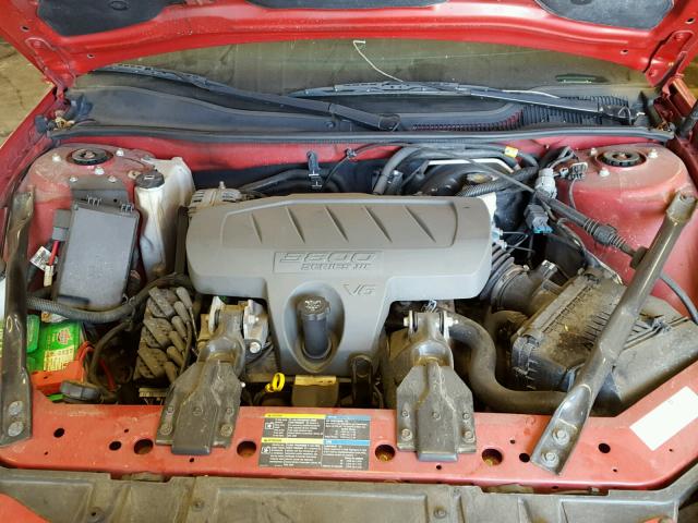 2G2WP552381110736 - 2008 PONTIAC GRAND PRIX Qırmızı foto 7
