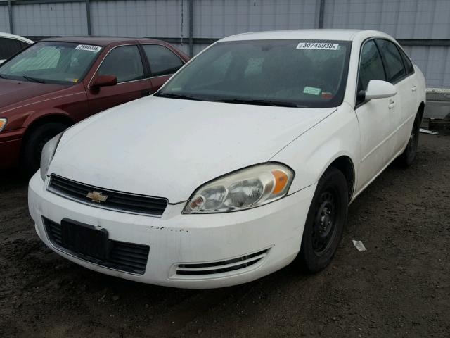 2G1WS581269329434 - 2006 CHEVROLET IMPALA POL WHITE photo 2