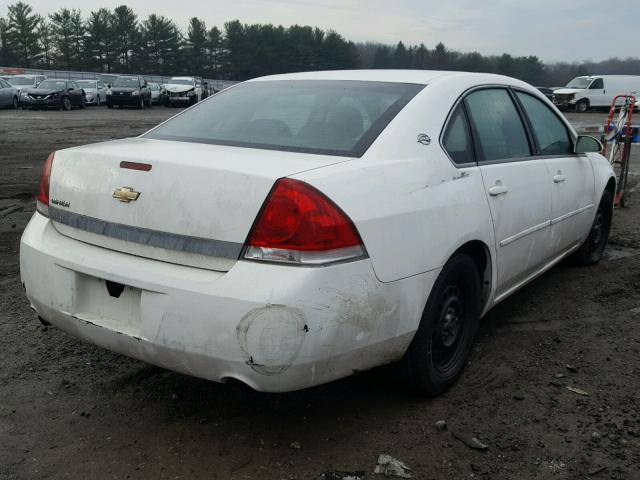 2G1WS581269329434 - 2006 CHEVROLET IMPALA POL WHITE photo 4