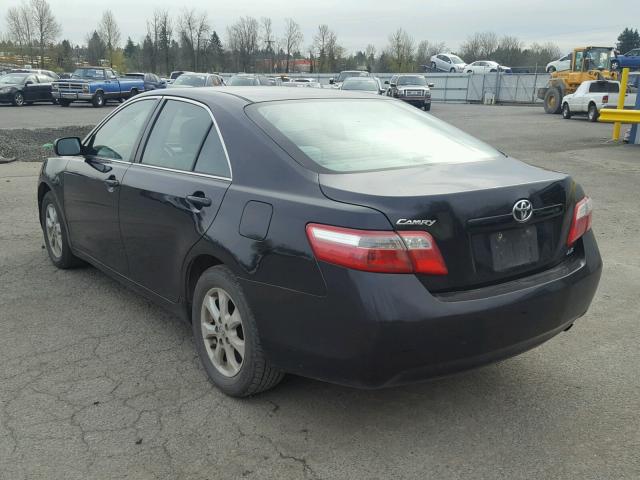 4T1BE46K67U165883 - 2007 TOYOTA CAMRY NEW BLACK photo 3