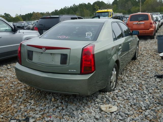 1G6DM577440104358 - 2004 CADILLAC CTS GREEN photo 4