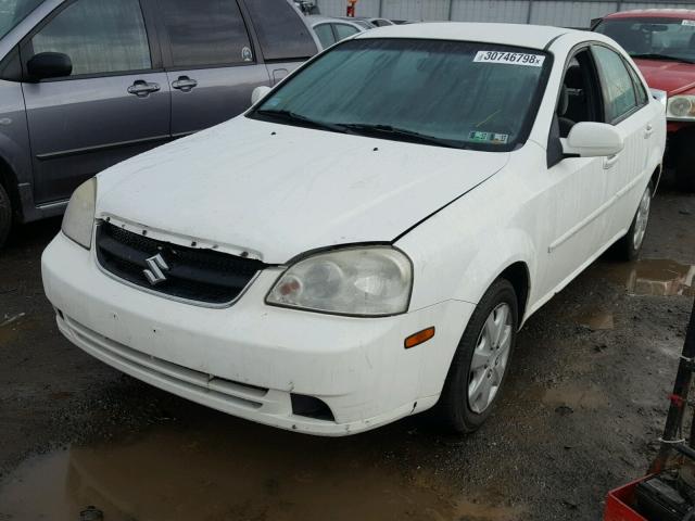 KL5JD56Z98K948365 - 2008 SUZUKI FORENZA BA WHITE photo 2