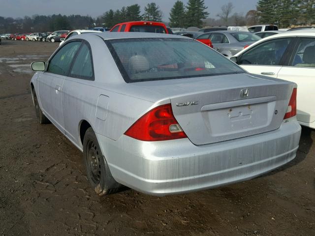 1HGEM22933L019471 - 2003 HONDA CIVIC EX Gümüş foto 3