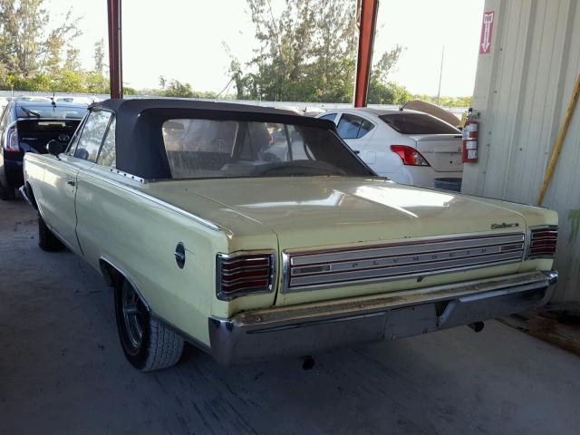 RP27G67208006 - 1966 PLYMOUTH SATELLITE YELLOW photo 3