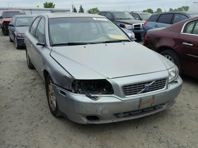 YV1TS59H741371101 - 2004 VOLVO S80 2.5T SILVER photo 1