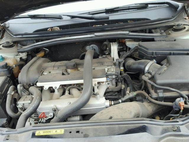 YV1TS59H741371101 - 2004 VOLVO S80 2.5T SILVER photo 7