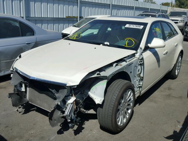 1G6DK8EV9A0113562 - 2010 CADILLAC CTS PERFOR WHITE photo 2