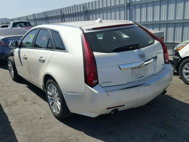 1G6DK8EV9A0113562 - 2010 CADILLAC CTS PERFOR WHITE photo 3