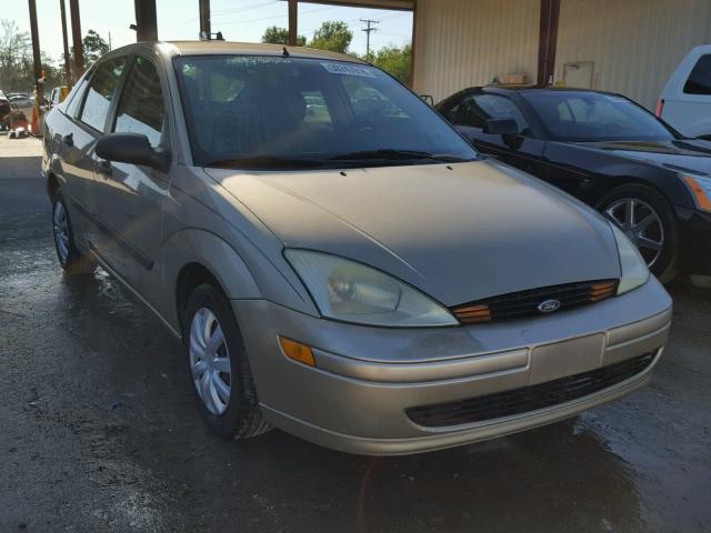 1FAFP33P02W172616 - 2002 FORD FOCUS LX GOLD photo 1