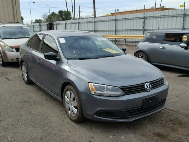 3VW2K7AJ3CM353480 - 2012 VOLKSWAGEN JETTA BASE გრაფიტი ფოტო 1