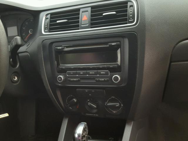 3VW2K7AJ3CM353480 - 2012 VOLKSWAGEN JETTA BASE გრაფიტი ფოტო 9