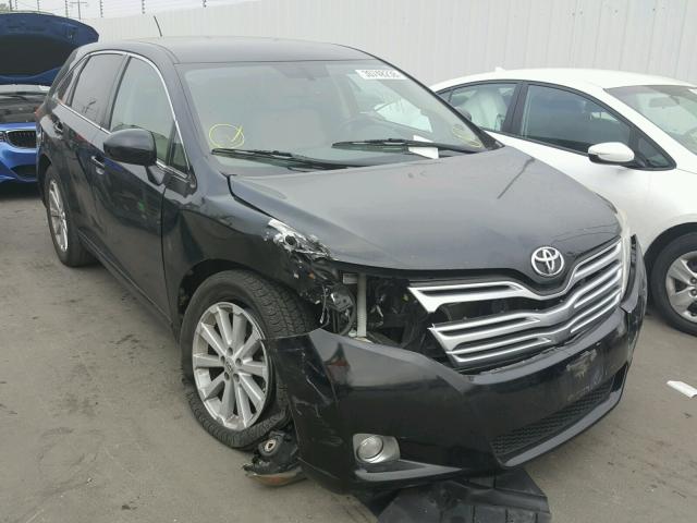 4T3ZA3BB9AU031748 - 2010 TOYOTA VENZA BASE BLACK photo 1