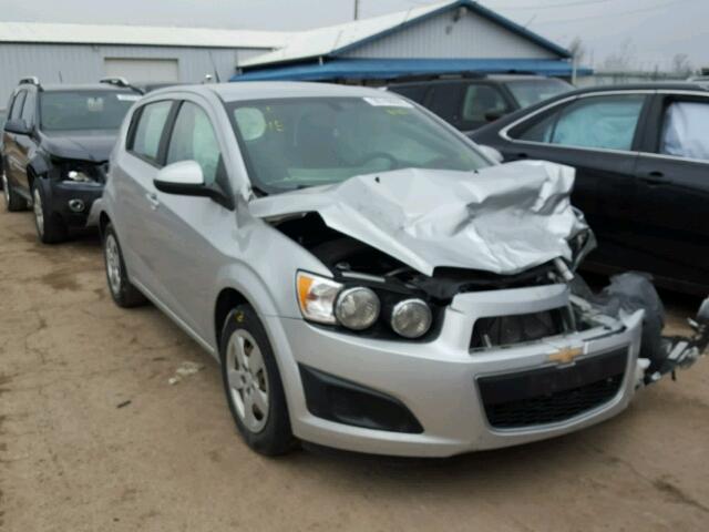 1G1JA6SH0E4125614 - 2014 CHEVROLET SONIC LS Gümüş foto 1