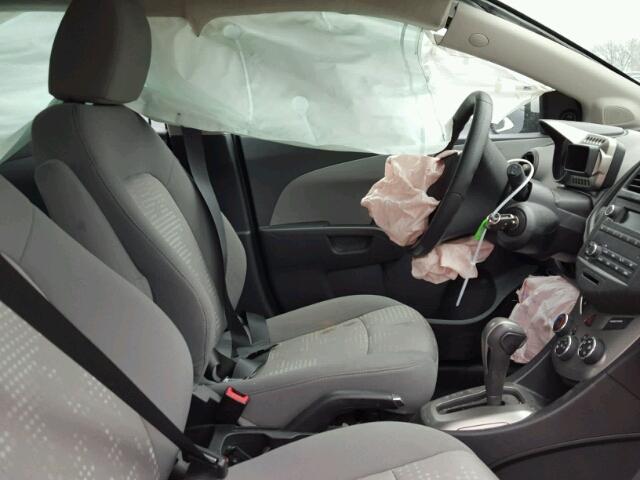 1G1JA6SH0E4125614 - 2014 CHEVROLET SONIC LS Gümüş foto 5