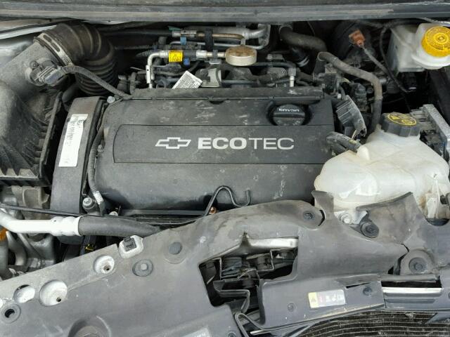 1G1JA6SH0E4125614 - 2014 CHEVROLET SONIC LS Gümüş foto 7