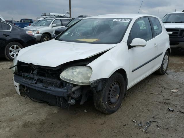 WVWBS71K57W127054 - 2007 VOLKSWAGEN RABBIT WHITE photo 2