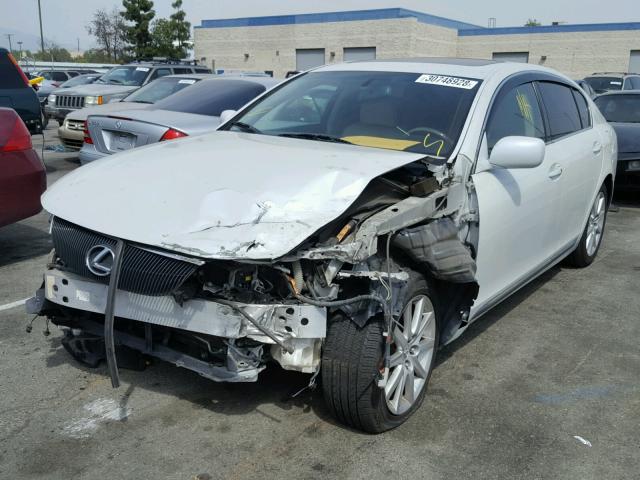 JTHCH96S160014757 - 2006 LEXUS GS GENERAT WHITE photo 2