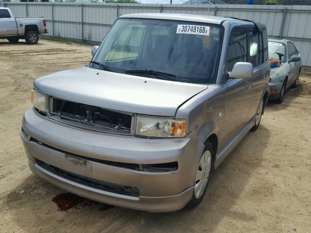 JTLKT324364046784 - 2006 TOYOTA SCION XB GOLD photo 2