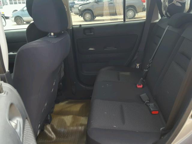 JTLKT324364046784 - 2006 TOYOTA SCION XB GOLD photo 6