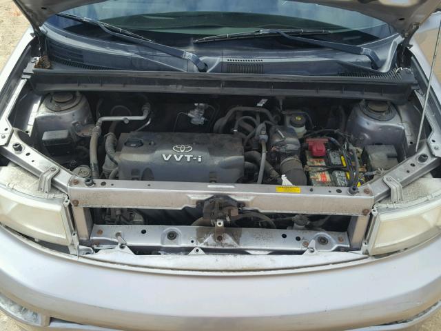 JTLKT324364046784 - 2006 TOYOTA SCION XB GOLD photo 7