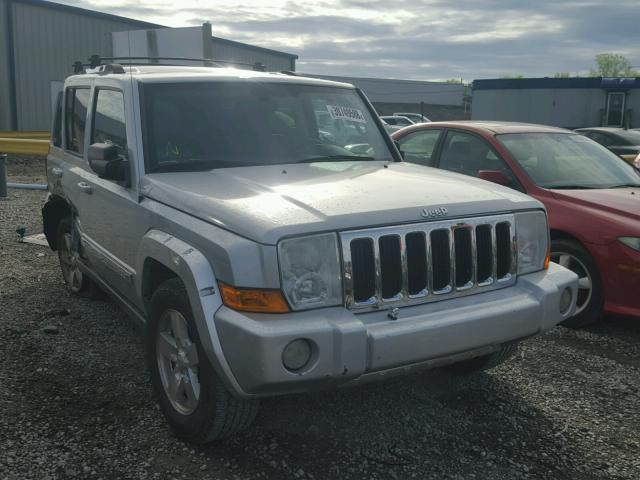 1J8HH58N16C365909 - 2006 JEEP COMMANDER SILVER photo 1