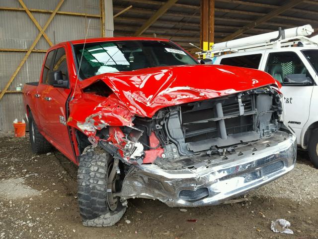 1C6RR7GT0GS387676 - 2016 RAM 1500 SLT RED photo 1