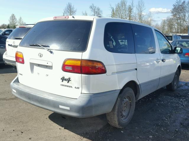 4T3ZF13C6WU041268 - 1998 TOYOTA SIENNA LE WHITE photo 4