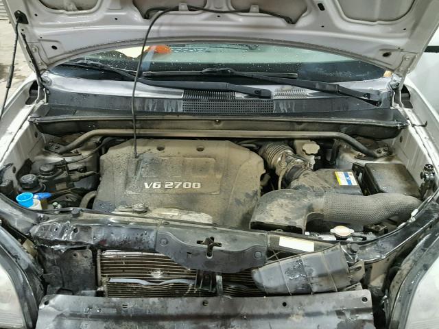 KM8JN72DX7U545233 - 2007 HYUNDAI TUCSON SE SILVER photo 7