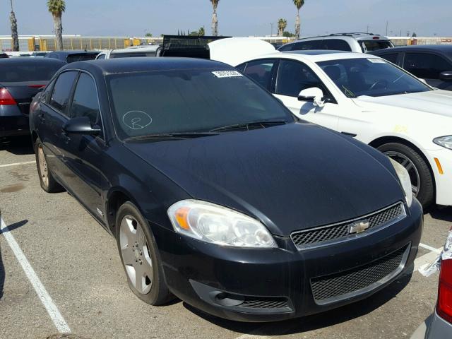 2G1WD58C979119989 - 2007 CHEVROLET IMPALA SUP BLACK photo 1