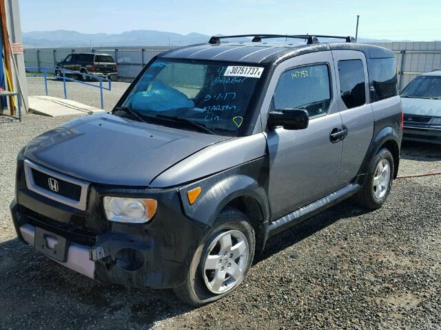 5J6YH28665L018020 - 2005 HONDA ELEMENT EX GRAY photo 2