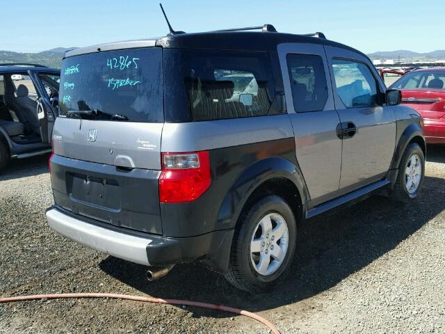 5J6YH28665L018020 - 2005 HONDA ELEMENT EX GRAY photo 4