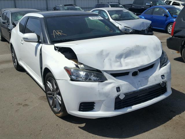JTKJF5C70D3046546 - 2013 TOYOTA SCION TC 白色 照片 1