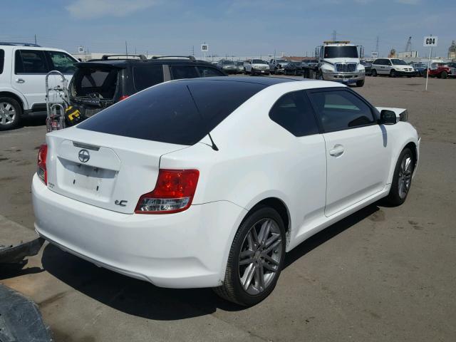 JTKJF5C70D3046546 - 2013 TOYOTA SCION TC 白色 照片 4