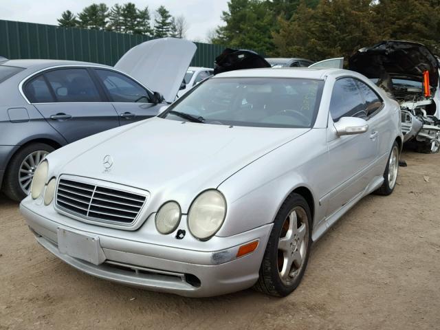 WDBLJ70G9YF153337 - 2000 MERCEDES-BENZ CLK 430 SILVER photo 1