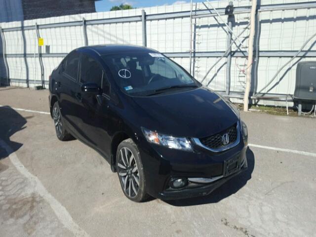 2HGFB2F95FH525082 - 2015 HONDA CIVIC EXL BLACK photo 1