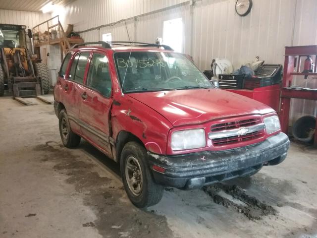 2CNBJ13C526903512 - 2002 CHEVROLET TRACKER RED photo 1