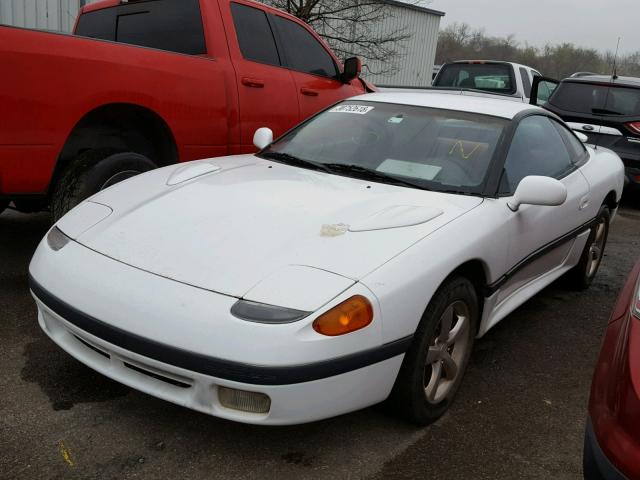 JB3XD54B7NY049234 - 1992 DODGE STEALTH ES WHITE photo 2