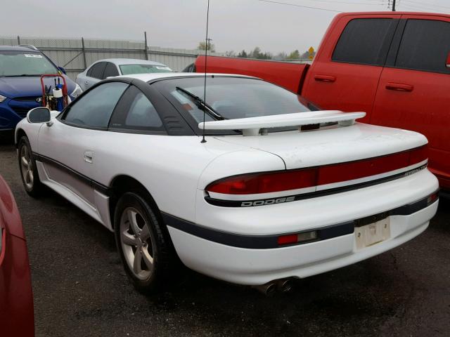 JB3XD54B7NY049234 - 1992 DODGE STEALTH ES WHITE photo 3